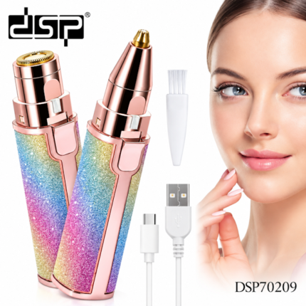 DEPILADORA FACIAL Y PERFILADOR DE CEJAS DSP 70209