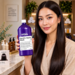 SHAMPOO CAPILAR L'ORÉAL SERIE EXPERT KERATIN ALPHA SLEEK 1500ML - Imagen 7