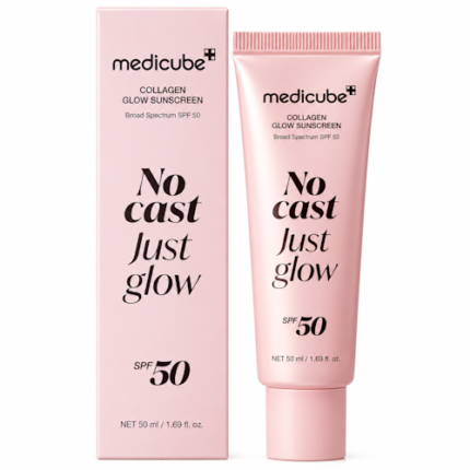 PROTECTOR SOLAR FACIAL MEDICUBE COLLAGEN GLOW SPF 50+ PA++++ 50ML