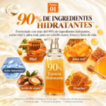SHAMPOO CAPILAR &HONEY CREAMY EX DAMAGE REPAIR 450ML - Imagen 3