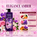 SHAMPOO CAPILAR KERASYS PERFUME ELEGANCE AMBER 600ML - Imagen 4