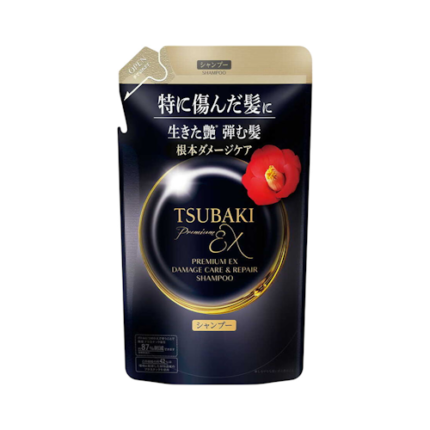 SHAMPOO CAPILAR SHISEIDO TSUBAKI PREMIUM EX INTENSIVE DAMAGE CARE & REPAIR 300ML REFIL