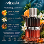 PERFUME MASCULINO MIRADA GENTLEMAN EXTREME EDP 100ML - Imagen 4