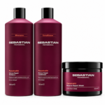SET CAPILAR SEBASTIAN PROFESSIONAL PENETRAITT RESCUE REPAIR SHAMPOO + ACONDICIONADOR 1LT + MÁSCARA 500ML