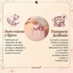 FUNDA PROTECTORA MEDICUBE ACC BOOSTER PRO HEAD CASE BEAR PINK - Imagen 3