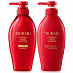SET CAPILAR SHISEIDO TSUBAKI PREMIUM MOIST & REPAIR SHAMPOO + CONDITIONER 450ML