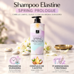 SHAMPOO CAPILAR ELASTINE PERFUME SPRING PROLOGUE 600ML - Imagen 6