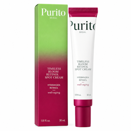 CREMA FACIAL PURITO TIMELESS BLOOM RETINOL SPOT 30ML