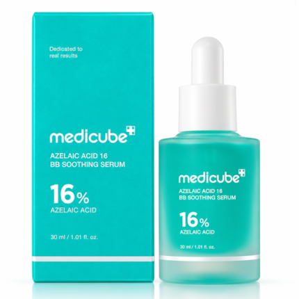 SÉRUM FACIAL MEDICUBE AZELAIC ACID 16 BB SOOTHING 30ML