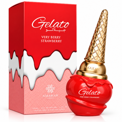 PERFUME FEMENINO AMARAN GELATO VERY BERRY STRAWBERRY 100ML EDP
