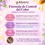 SHAMPOO CAPILAR &HONEY COLOR CONTROL REPAIR 440ML - Imagen 3