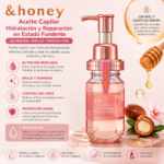 ACEITE CAPILAR &HONEY MELTY MOIST REPAIR 3.0 100ML - Imagen 6