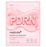 MÁSCARA FACIAL MEDICUBE PDRN PINK VITA COATING 22G 10 UND - Imagen 2