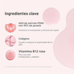 MÁSCARA FACIAL MEDICUBE PDRN PINK VITA COATING 22G 10 UND - Imagen 5