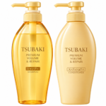 SET CAPILAR SHISEIDO TSUBAKI PREMIUM VOLUME & REPAIR SHAMPOO + CONDITIONER 450ML